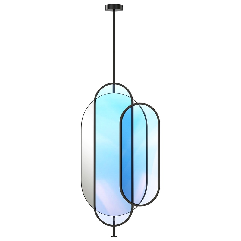 Reverie LED Mirror Pendant/Wall Mount Black