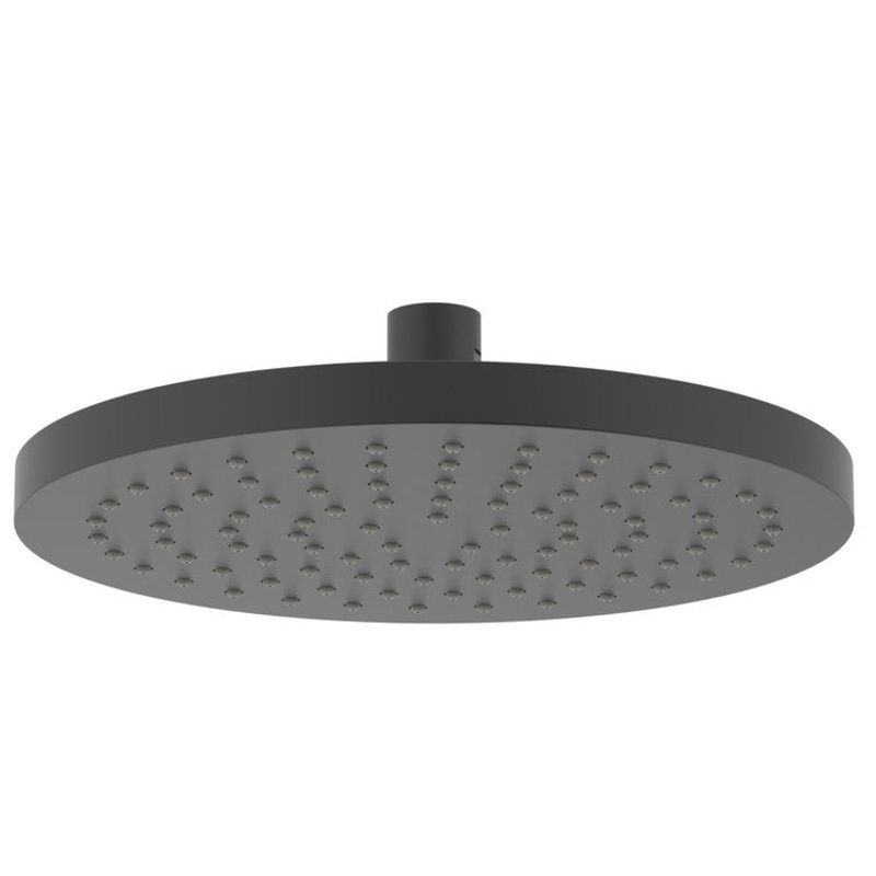 Showerhead Sereno 1 Functions Matte Black 7-1/2 Inch 2.0 Gallons per Minute Round