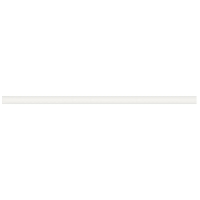 Soho Canvas White Glossy Glazed Ceramic 12-Inch Quarter Round