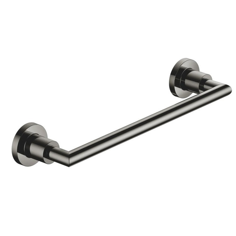 Towel Bar TARA 12 Inch Dark Chrome Brass Alloy
