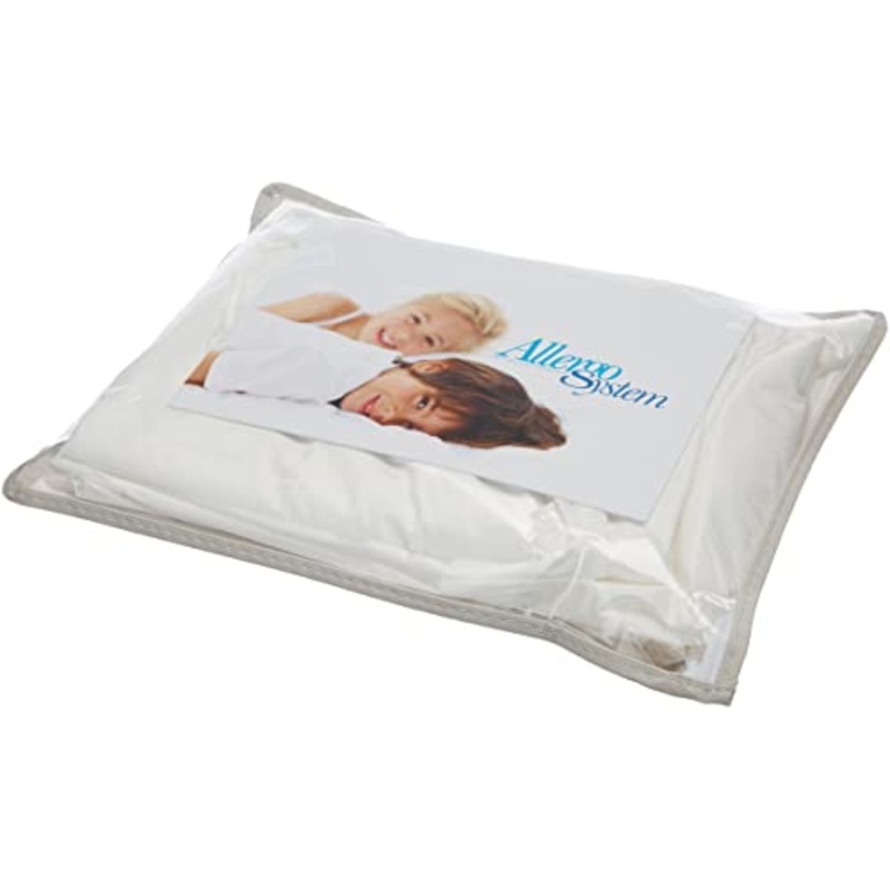 Allergosystem Set Antiacaro da Viaggio Sogno, coprimaterasso e copricuscino, Polyester, 90x200x20CM e 50x80cm