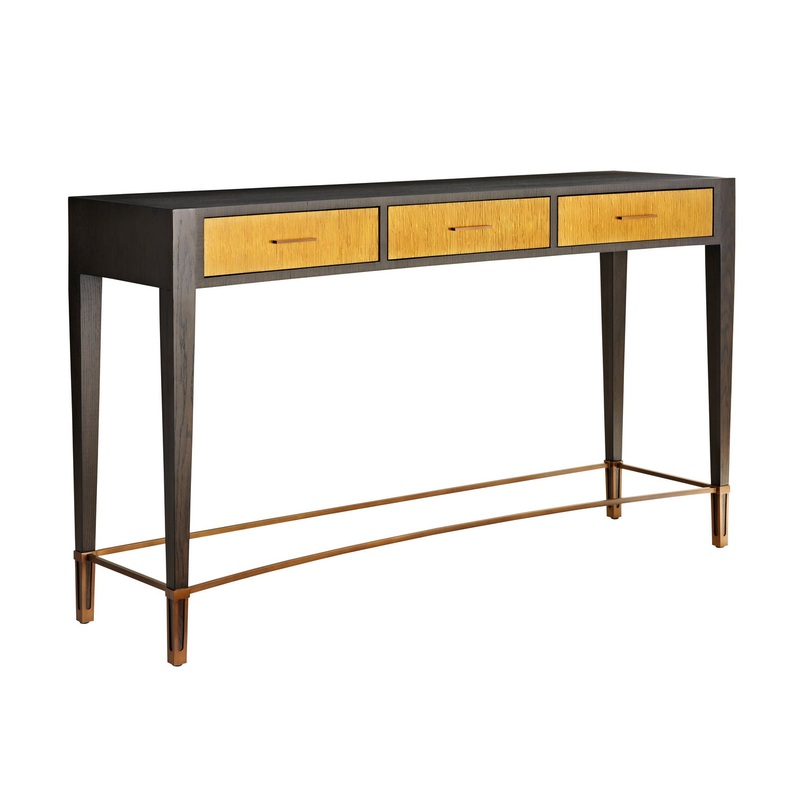 Arteriors 5122 Lancaster Console Ebony (Discontinued)