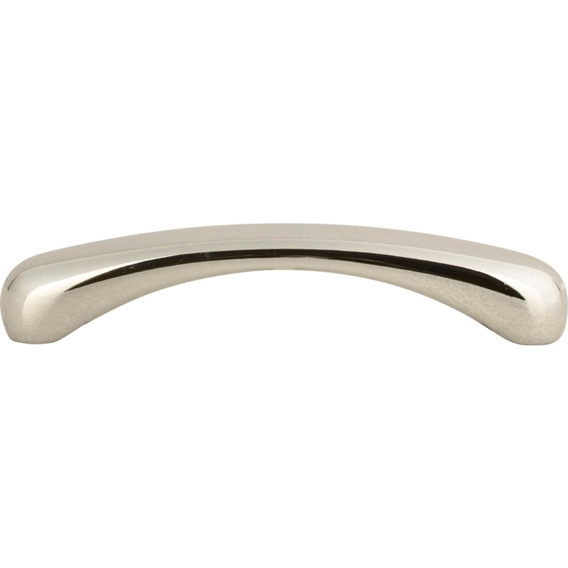 Atlas Homewares Bridge Pull 3 3/4 Inch (c-c) Polished Nickel