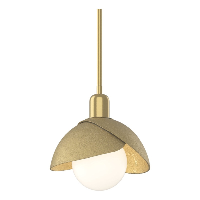Brooklyn Double Shade Mini Pendant Modern Brass Modern Brass