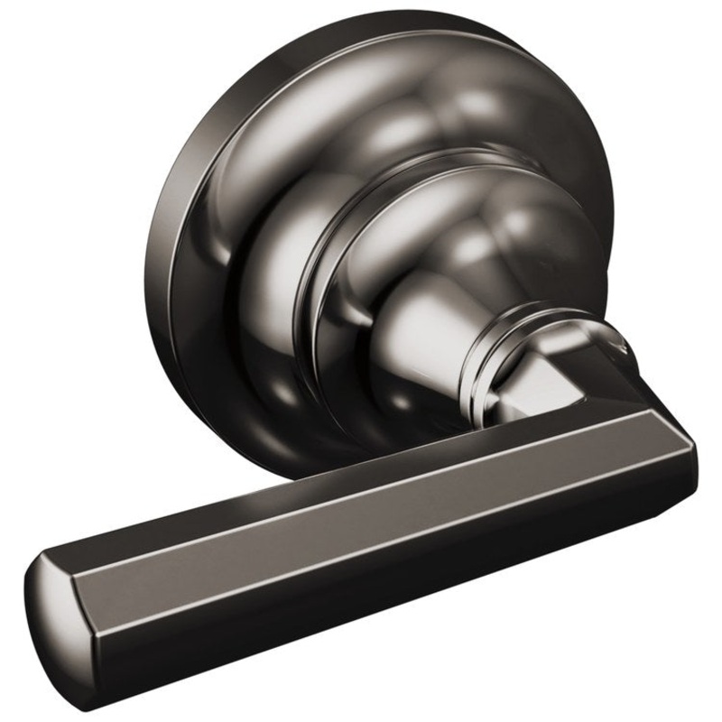 Handle Kit Beauclere 2 Lever Brilliance Black Onyx ADA for Wall Mount Tub Filler