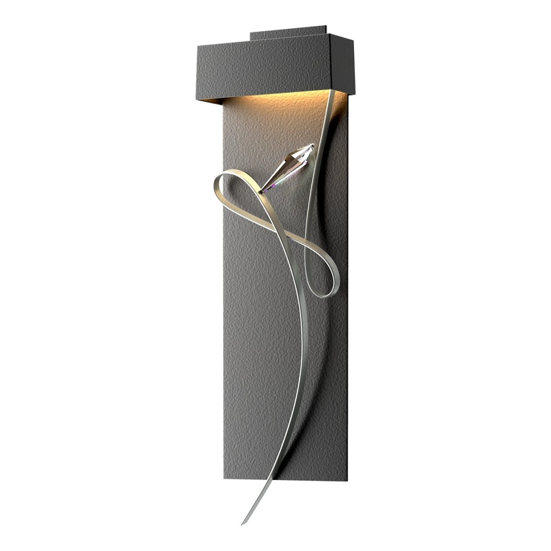 Rhapsody LED Sconce Black Vintage Platinum