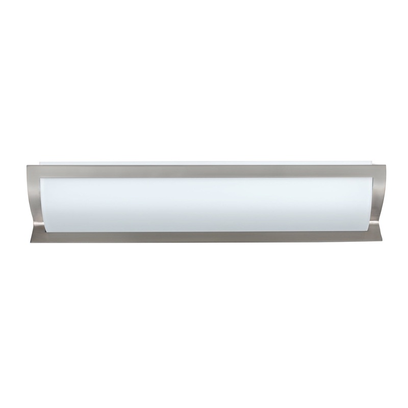 Three Light Wall Sconce from the Elana Collection in Satin Nickel Finish by Besa