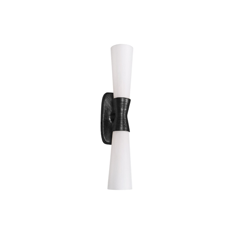 Whitney 2-Light Wall Sconce Matte Black