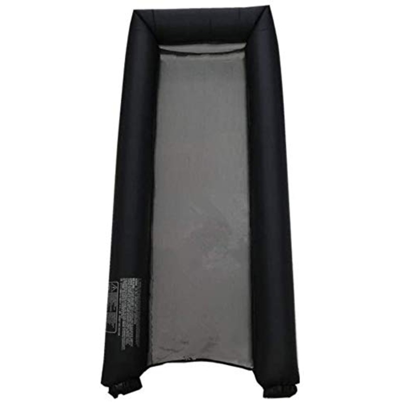 HongLianRiven Lettino da Viaggio Extra Large Acqua sof Gonfiabile Galleggiante Floating Bed Row Hammock Senza Pompa 5-12 (Color : Black)