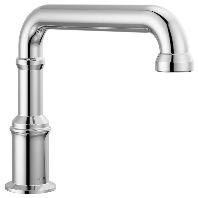 Roman Tub Filler Broderick 8-16 Inch Spread Less Handle Lumicoat Chrome
