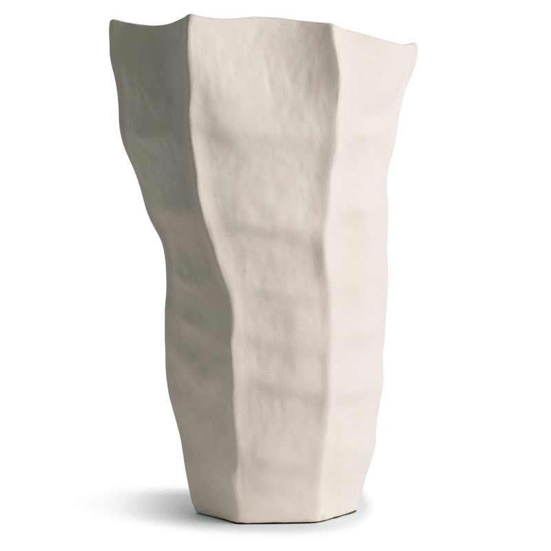 Shirley Vase Off-White