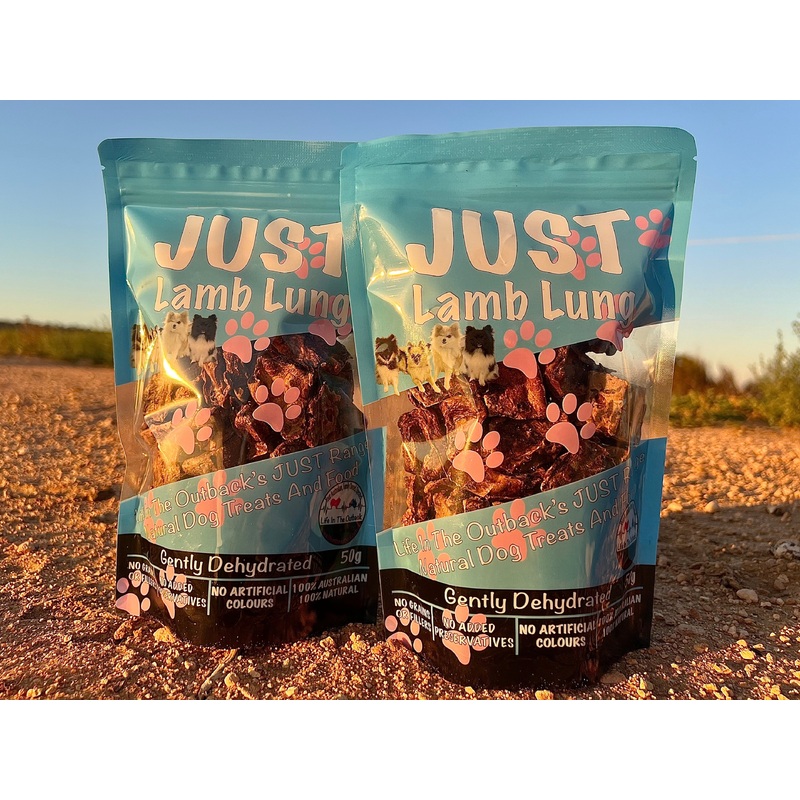 1x Just Lamb Lung – 100g