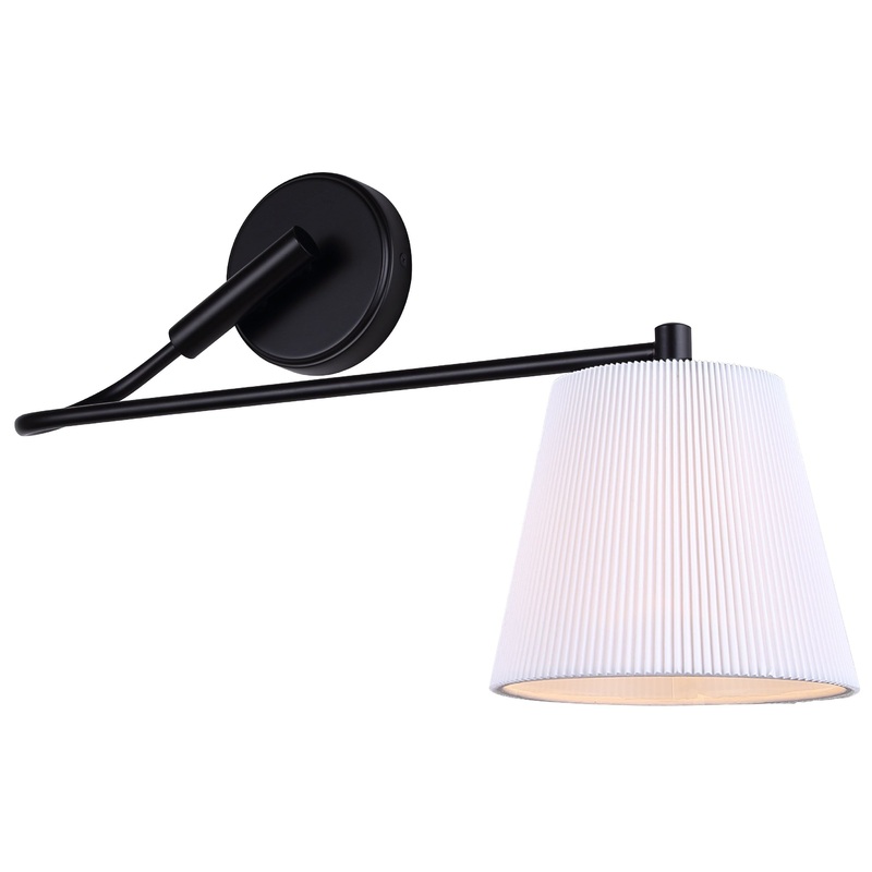 Aspen 1-Light Sconce Black