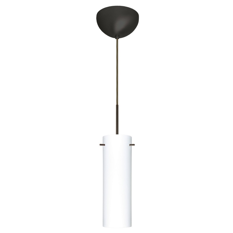 Besa 1BC-493007-LED-BR Copa One Light Pendant Bronze