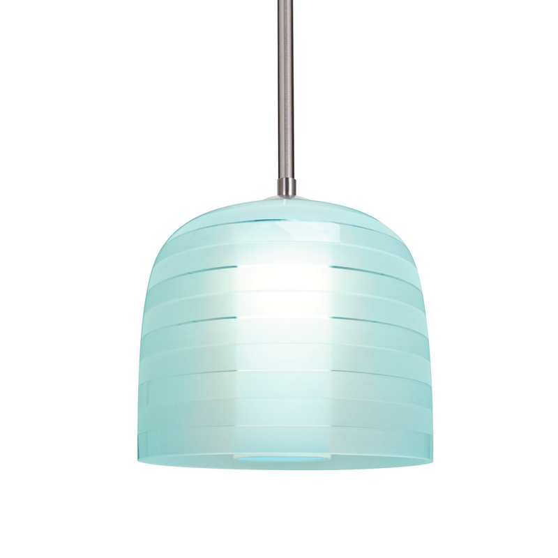 Besa 1TT-MITZI7CY-SN Mitzi 7 One Light Pendant Satin Nickel