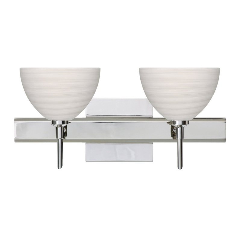 Besa 2SW-4679KR-CR-SQ Brella Two Light Wall Sconce Chrome (Discontinued)