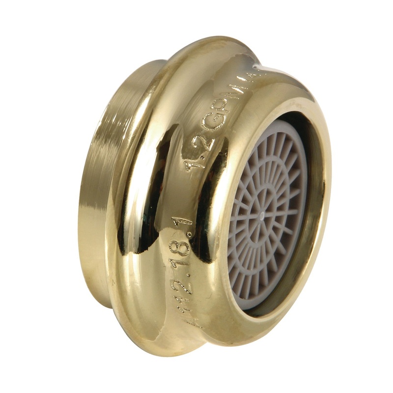 Cal Green Z12KBSA2622 1.2 GPM Female Aerator, Polished Brass