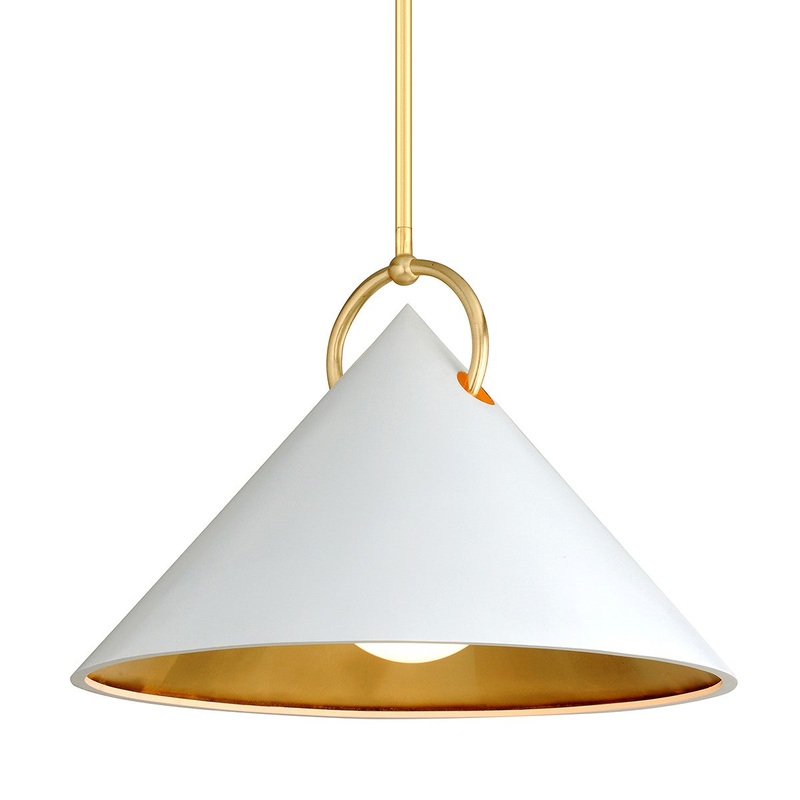 Corbett Lighting 290-42-GL/SWH Charm One Light Pendant Soft White