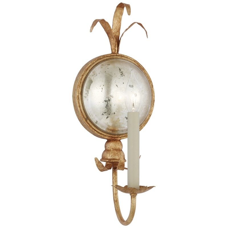 LED Wall Sconce from the Gramercy Collection in Gilded Iron Finish by Visual Comfort Signature