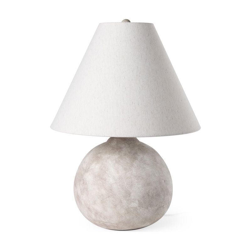 Mehdi Table Lamp Cream Ceramic