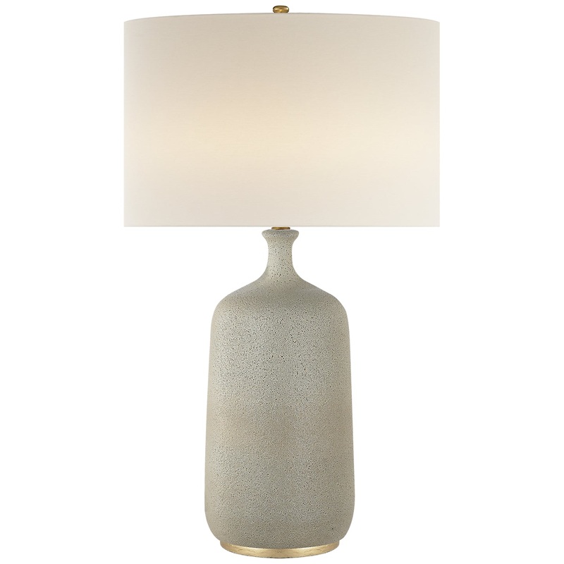 One Light Table Lamp from the Culloden Table Collection in Volcanic Ivory Finish by Visual Comfort Signature