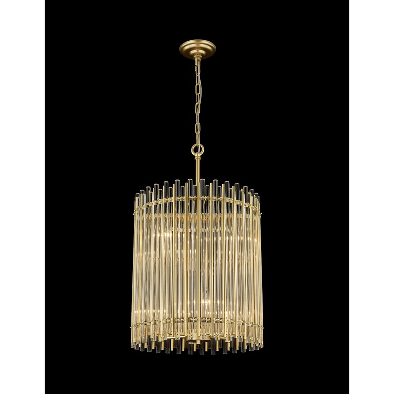 Antonina 6-Light Pendant Satin Gold