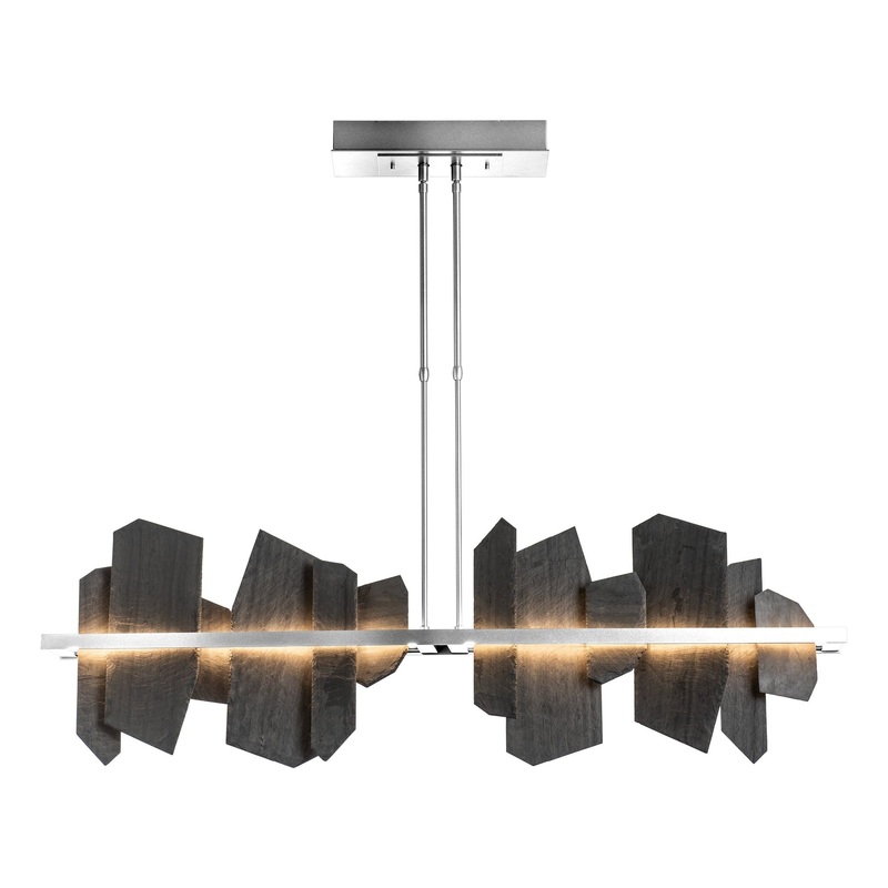 Ardesia Linear LED Pendant Sterling