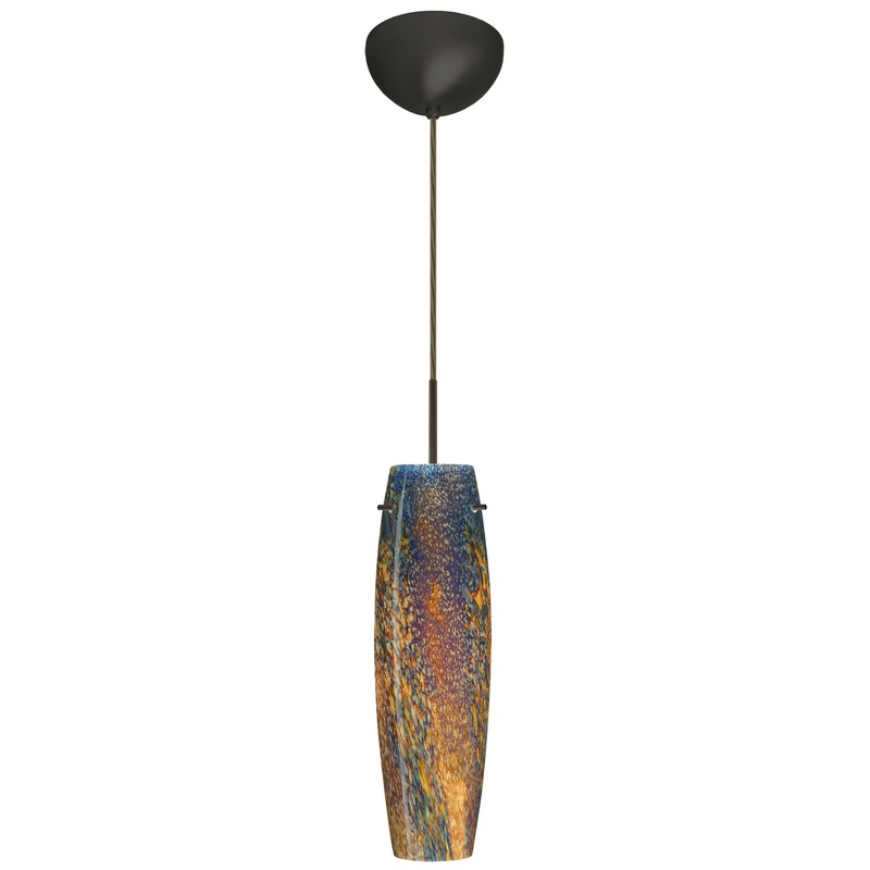Besa 1BC-4121CE-MED-BR Tu Tu One Light Pendant Bronze (Discontinued)