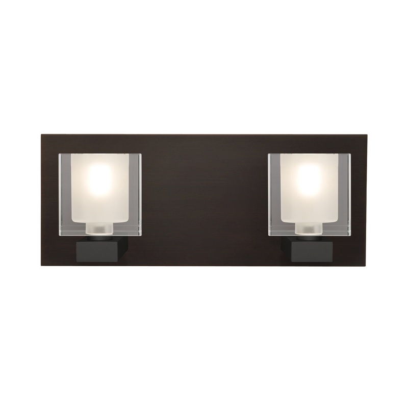 Besa 2WF-BOLOFR-LED-BR Bolo LED Vanity Bronze