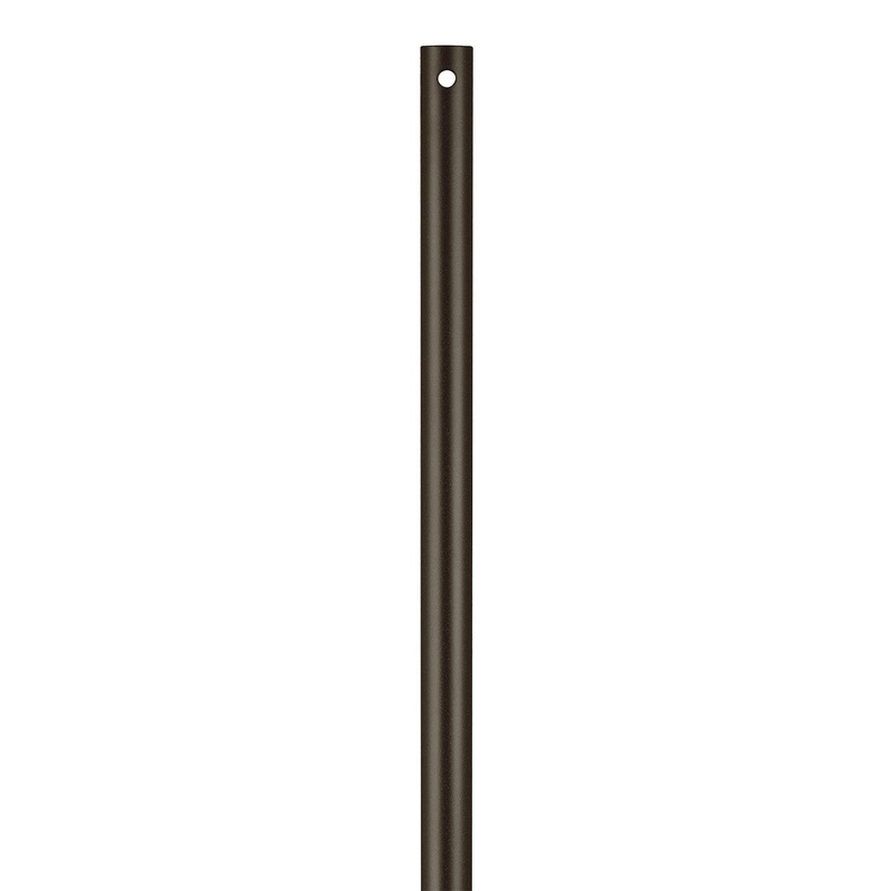 Downrod from the Universal Collection in Bronze Finish by Visual Comfort Fan