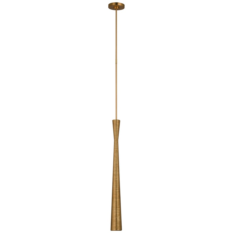 LED Pendant from the Utopia Collection in Gild Finish by Visual Comfort Signature