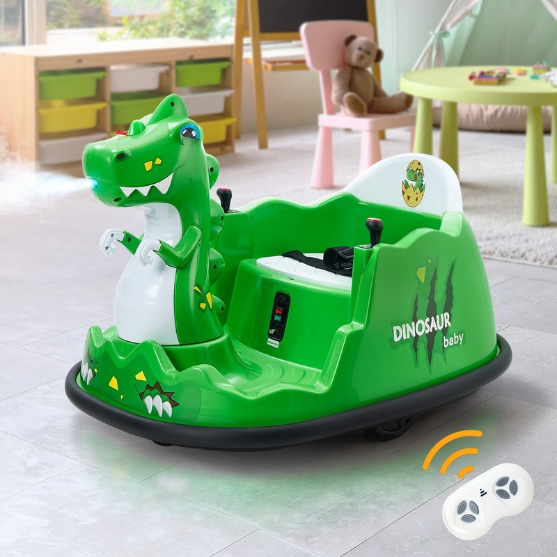 Mazam Kids Ride on Car Bumper Remote Control Spray Led Trex