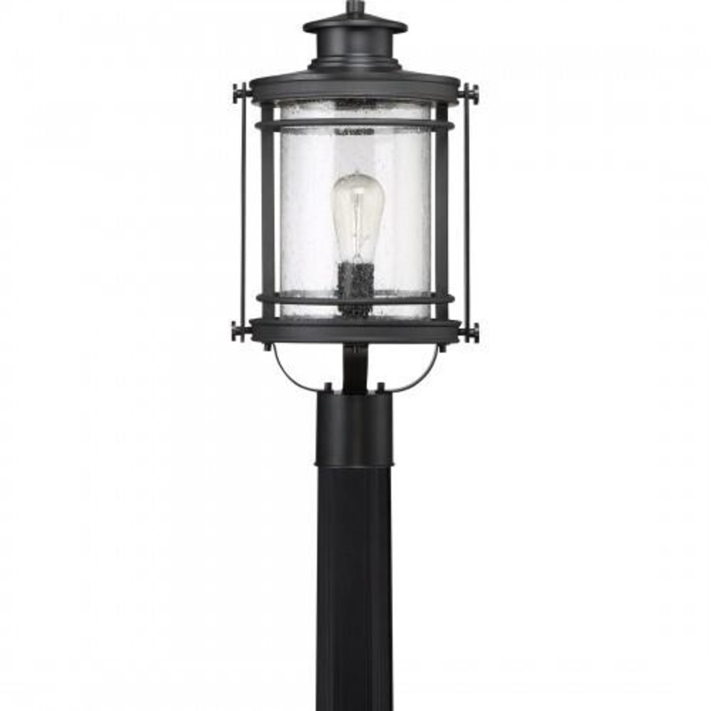 Quoizel BKR9010K Booker Outdoor post mystic black Outdoor Lantern