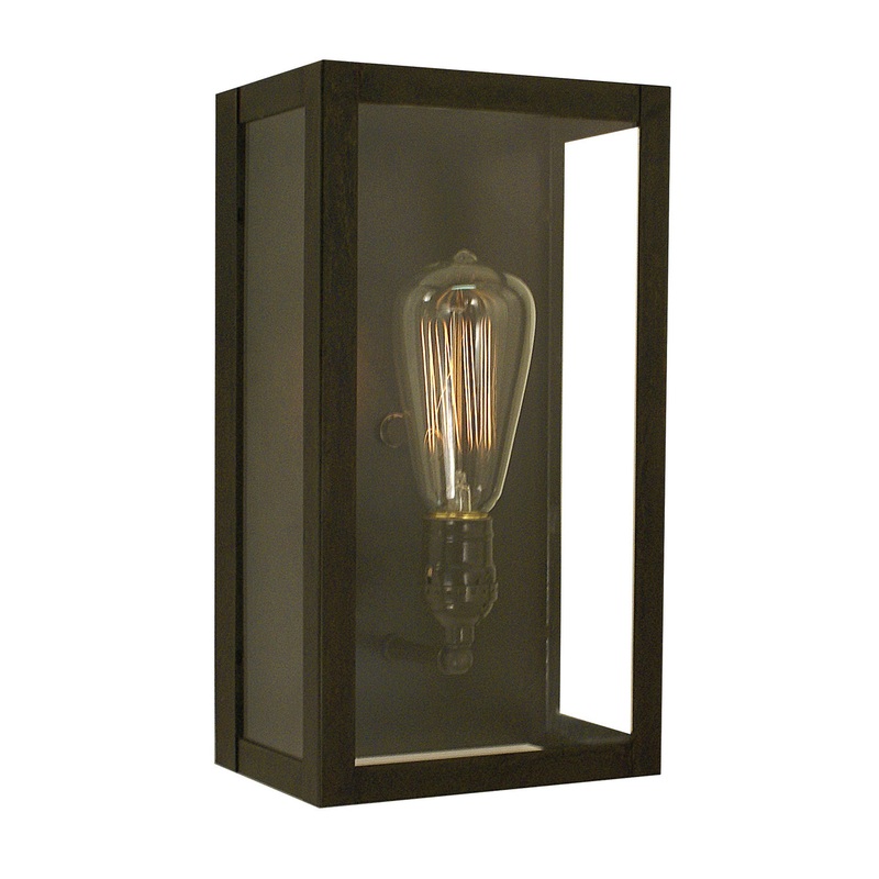 Arroyo VIS-12CLR-BZ Vintage One Light Wall Mount Bronze
