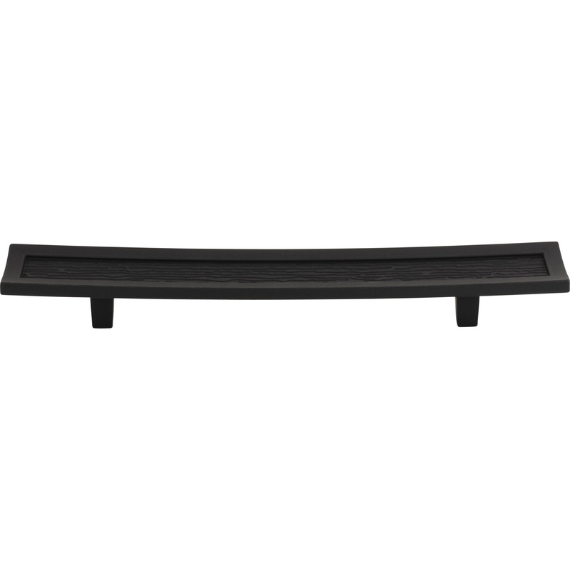 Atlas Homewares Primitive Pull 5 1/16 Inch (c-c) Matte Black