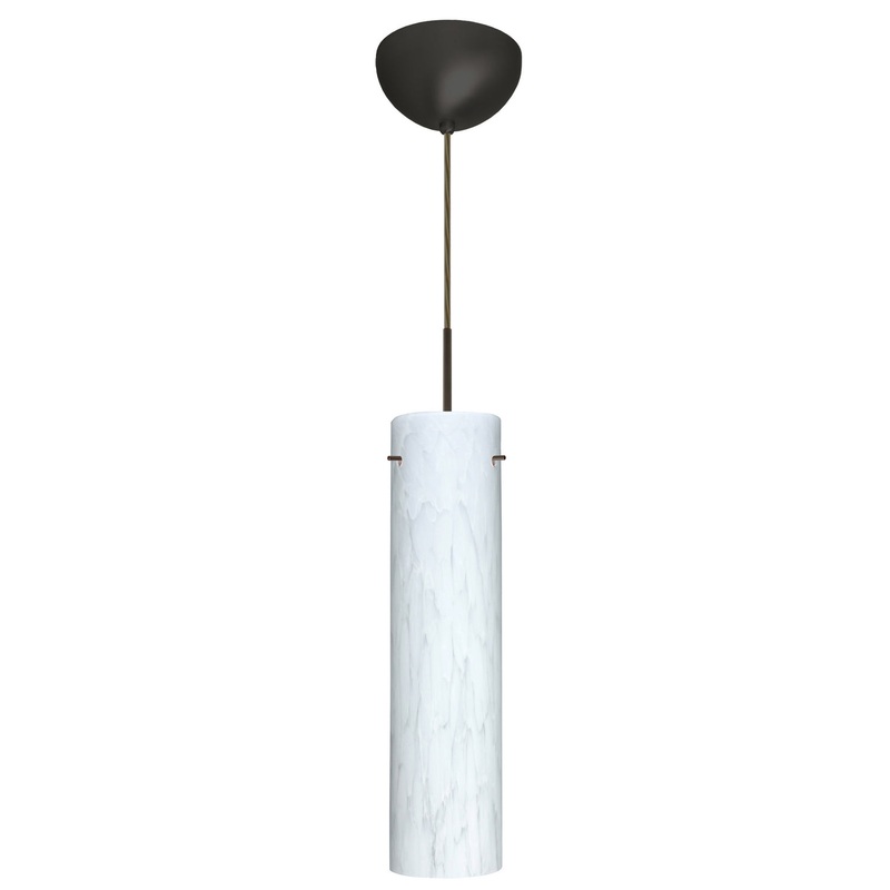 Besa 1JC-722419-LED-BR Stilo One Light Pendant Bronze