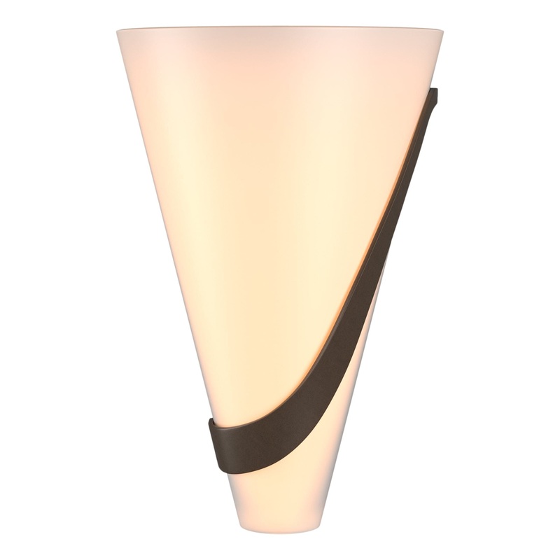 Half Cone Sconce Bronze Right