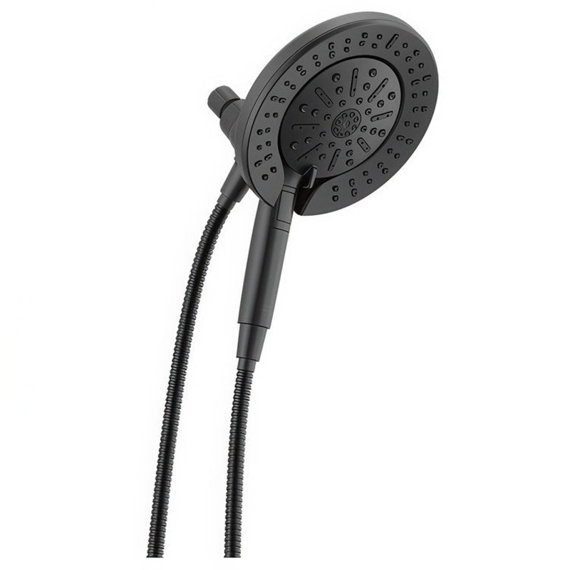 Handshower Combination Universal Showering Components In2ition 6 Functions Matte Black ProClean 7-7/8 Inch 60 Inch 1.75 Gallons per Minute