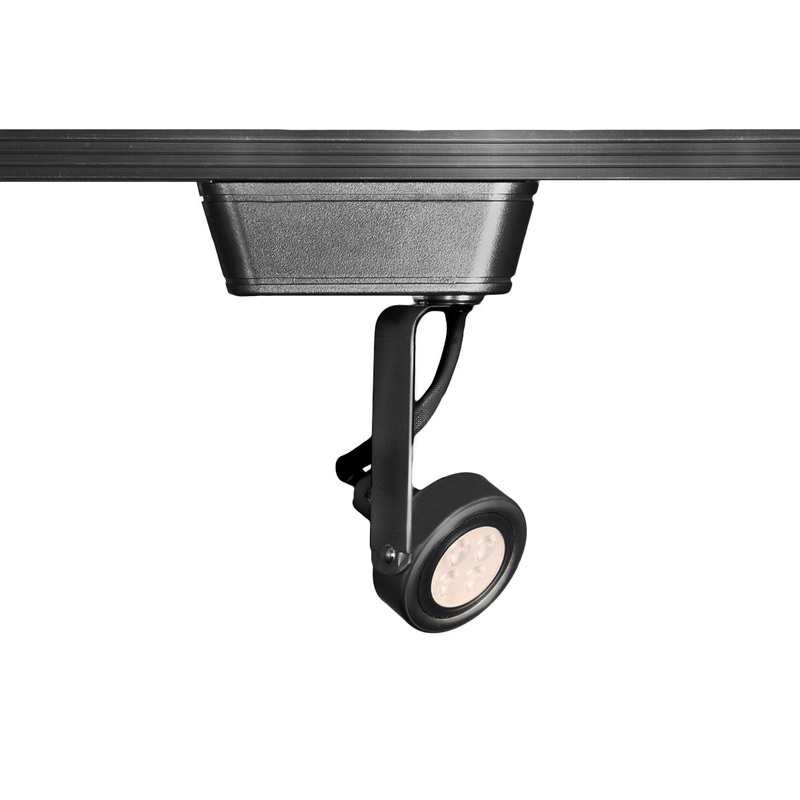 LED Track Head from the 180 Collection in Black Finish by W.A.C. Lighting