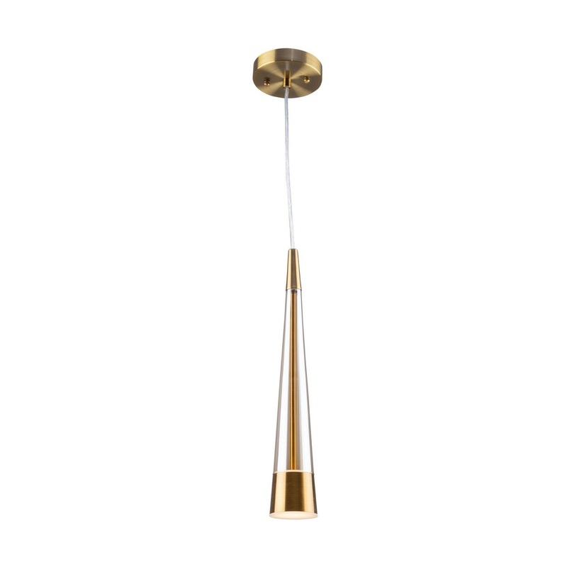 Sunnyvale Pendant – Brass