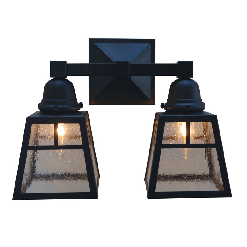 Arroyo AS-2TCS-BZ A-Line Two Light Wall Sconce Bronze