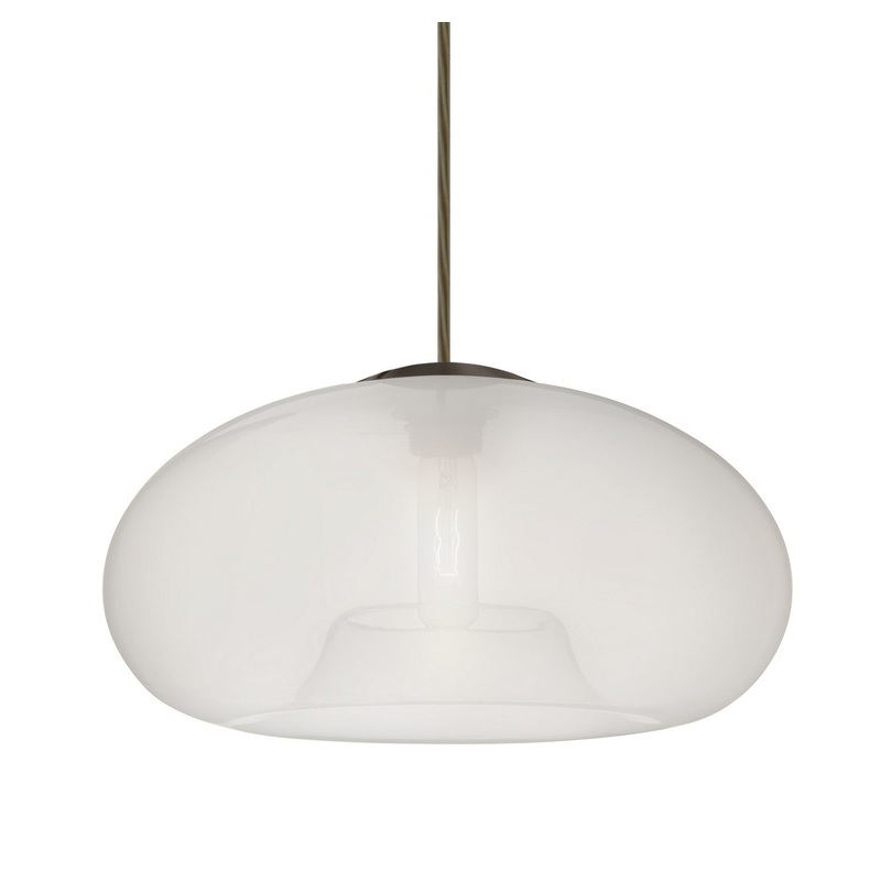 Besa 1JC-BANA15FR-BR Besa Bana 15 Pendant One Light Pendant Bronze