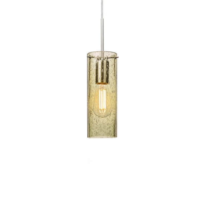 Besa 1JC-JUNI10GD-EDIL-SN Juni One Light Pendant Satin Nickel