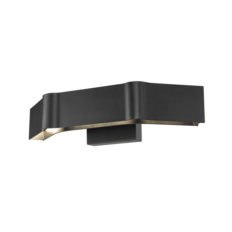 LED Wall Sconce from the Arcano Collection in Matte Black Finish by Z-Lite