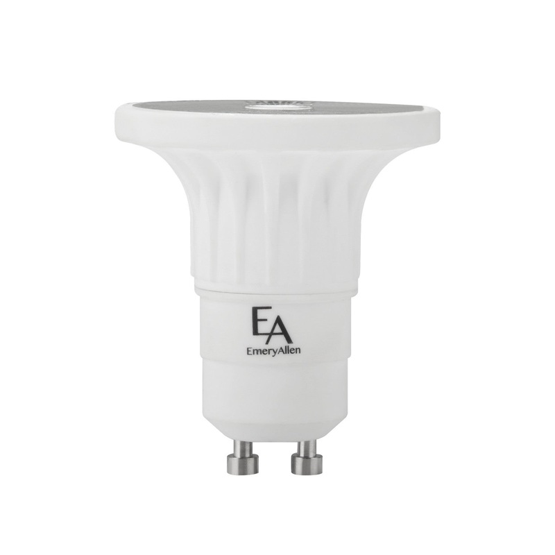 7 Watt GU10 LED, 500  Lumens, Gu10 base, 120 Volt Light Bulb by Emery Allen