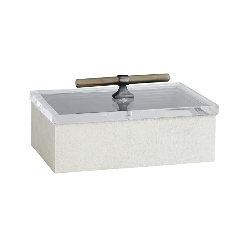 Arteriors 4737 Aliyah Box White