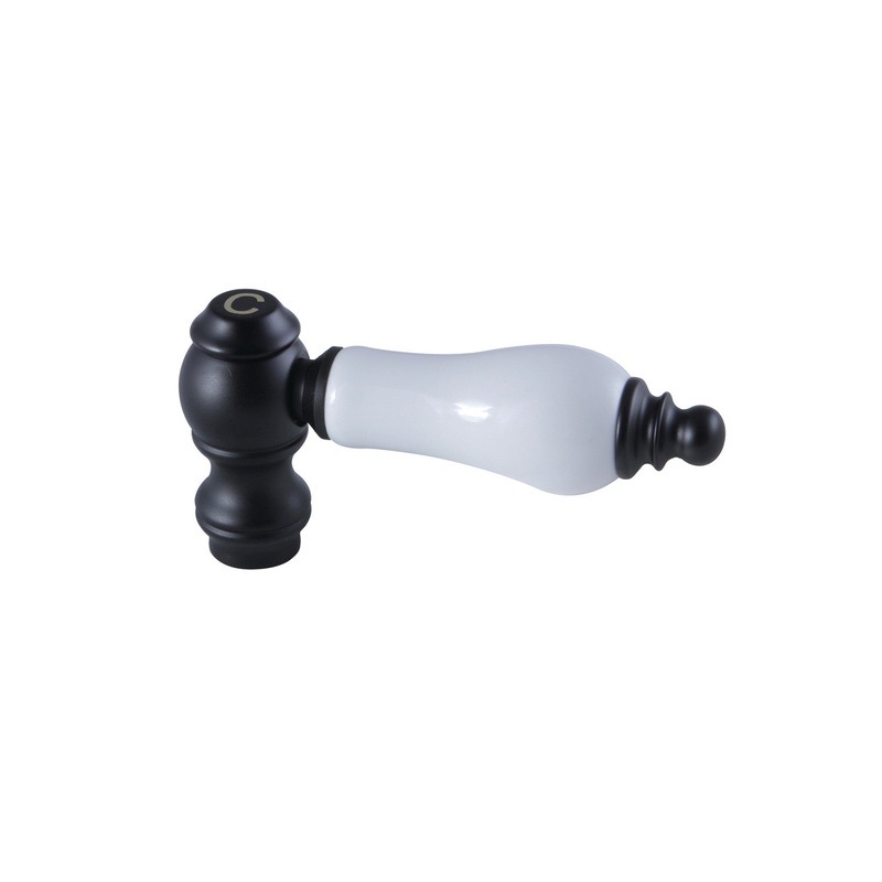 KSH3220PLC Cold Porcelain Lever Handle, Matte Black