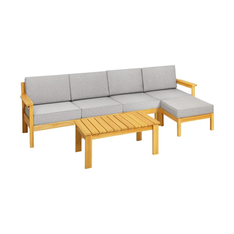Outdoor Sofa Set Lounge Patio Set 6 Piece