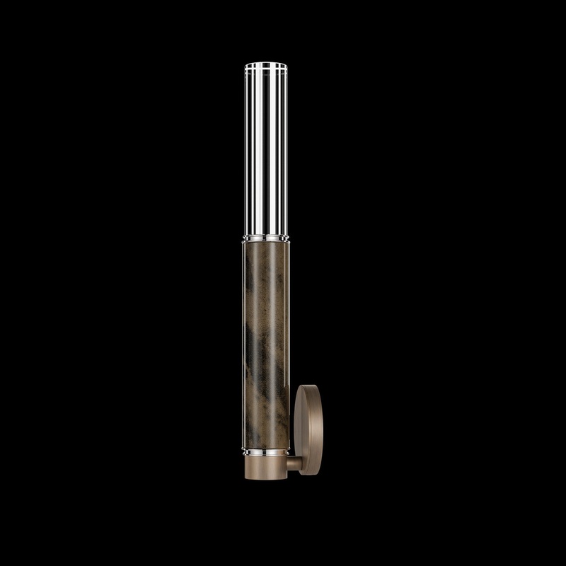 Antonia 21.75″H Sconce Bronze/Nickel/Charcoal