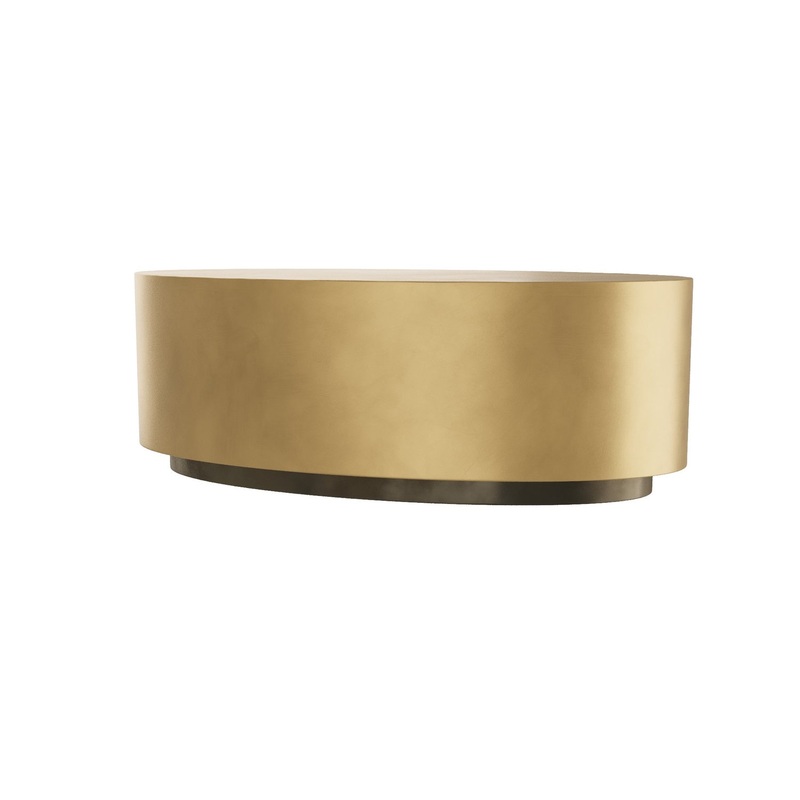 Arteriors 6968 Suki Coffee Table Antique Brass